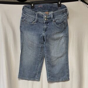 Vintage Candie's Denim Blue Capris